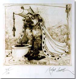 George III, Etching, 31" x 22"