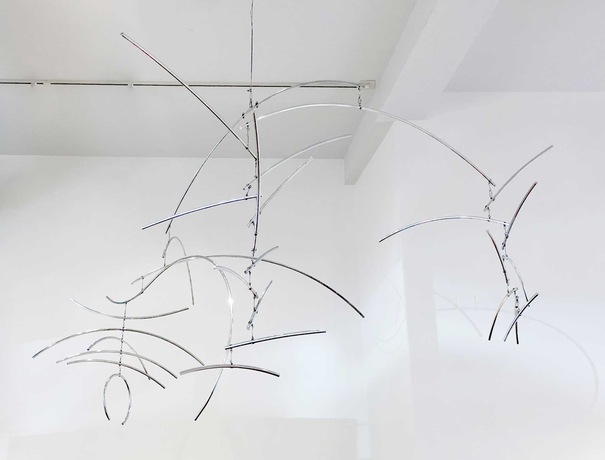 ATE 5 (Anticipation of Spring), Polished aluminum, 69 x 160 x 38"