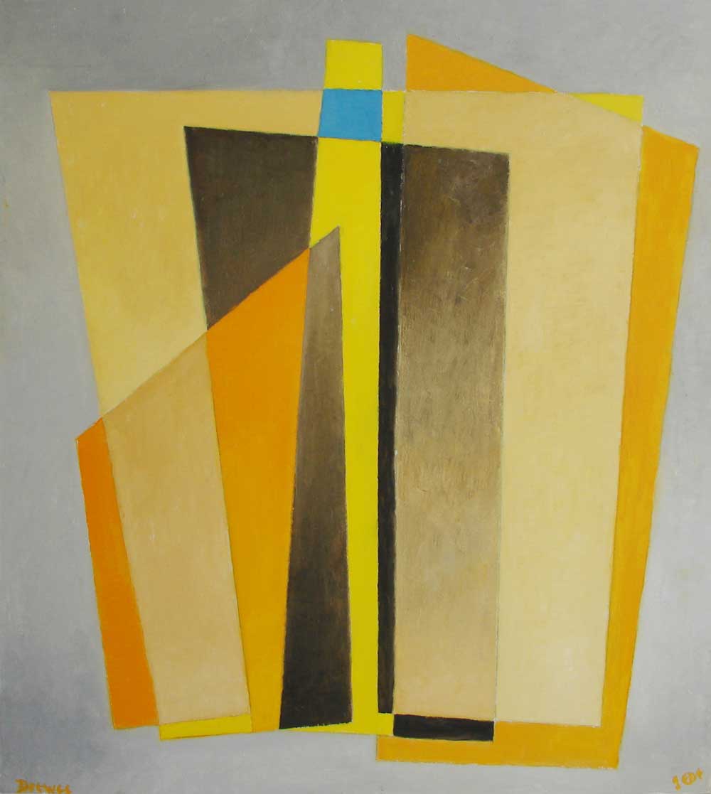 Vertical Tranquility, 1984, Oil on canvas, 40" x 36"