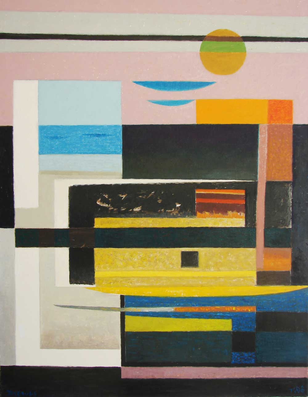 Vista Toward the Unknown, 1978-79, Oil on canvas, 46" x 36"