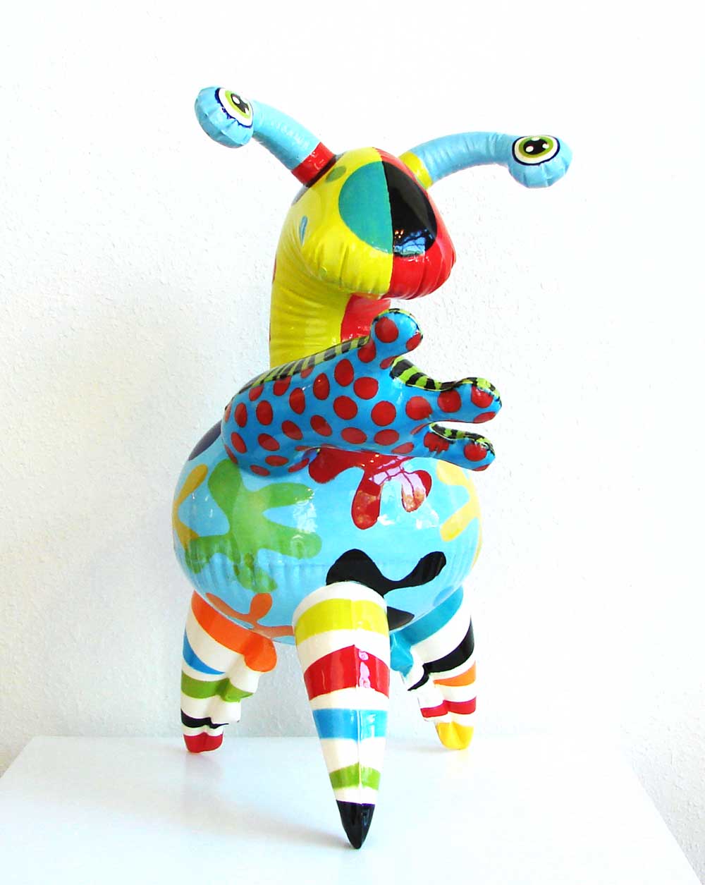 Disco, Glazed ceramic, 31" x 24" x 20", SOLD