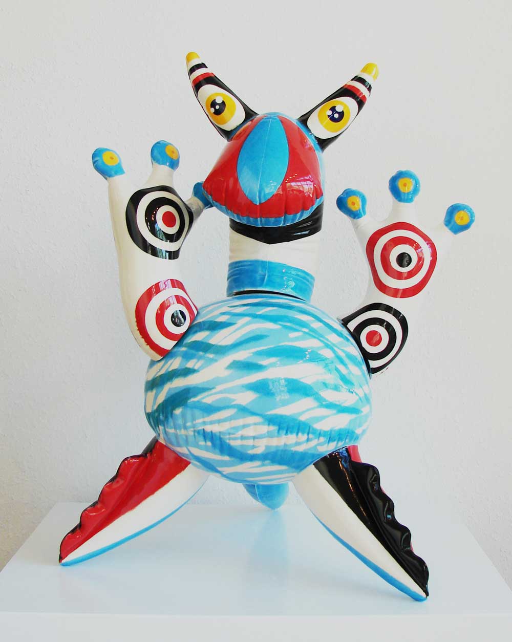 Bingo, Glazed ceramic, 31" x 28" x 22", SOLD