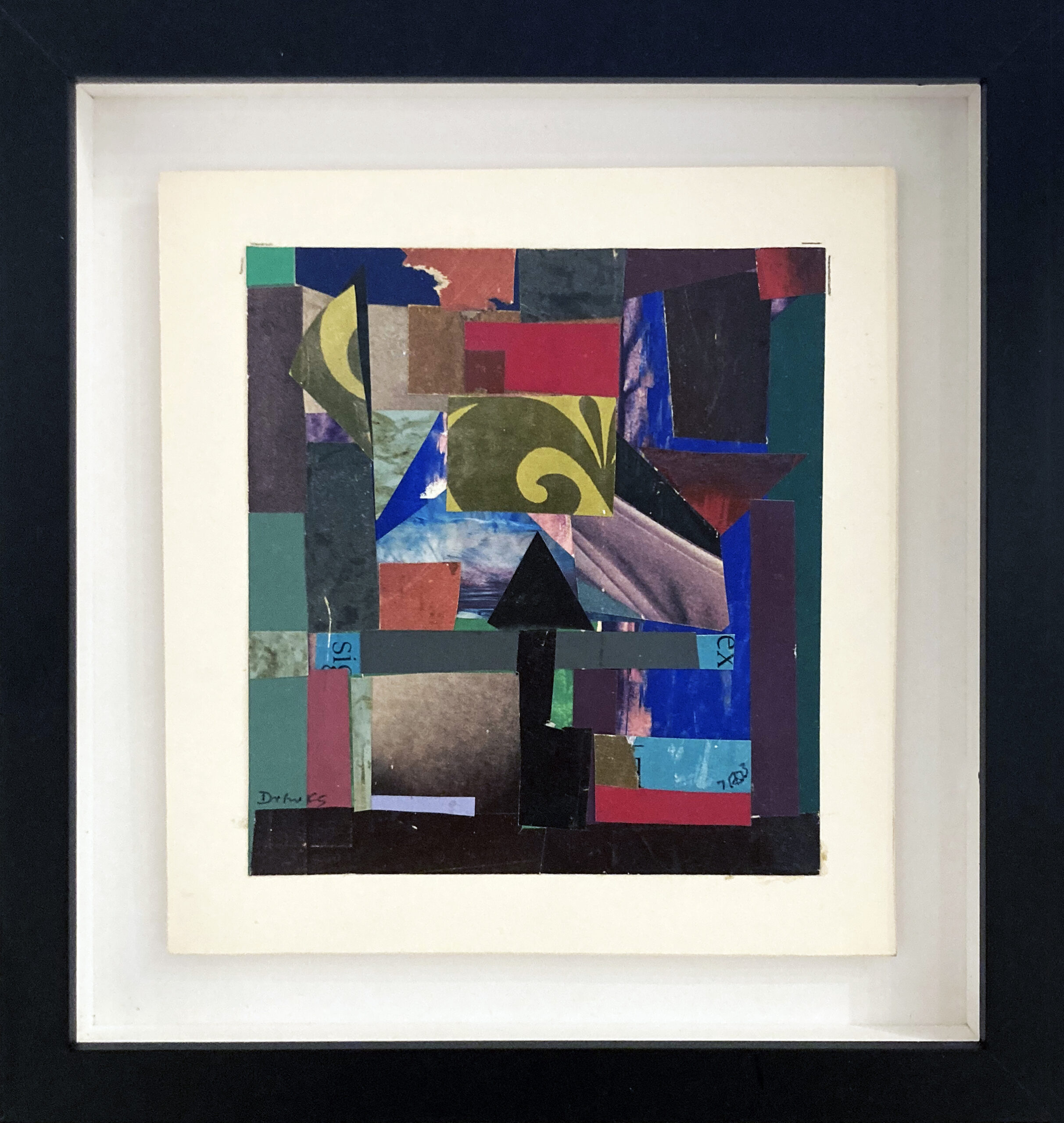 Baroque Majesty #117, Collage, 1973, 8 x 7.75 inches image