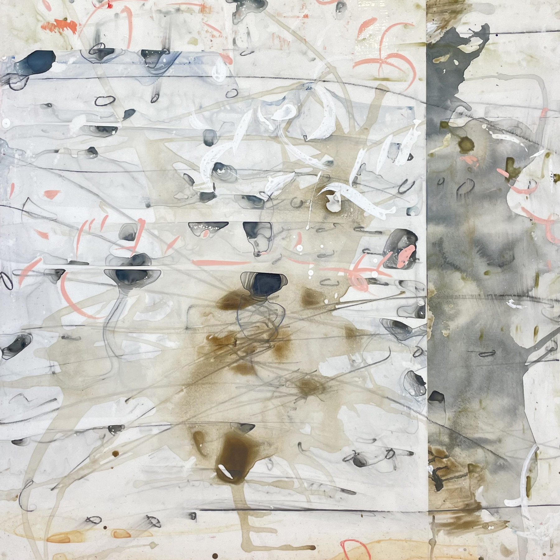 Nimbus IX, Acrylic on panel, 30x 30 inches